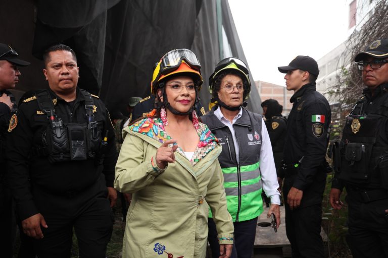 Se puso en marcha un operativo de búsqueda y rescate luego del derrumbe de un inmueble: Clara Brugada.