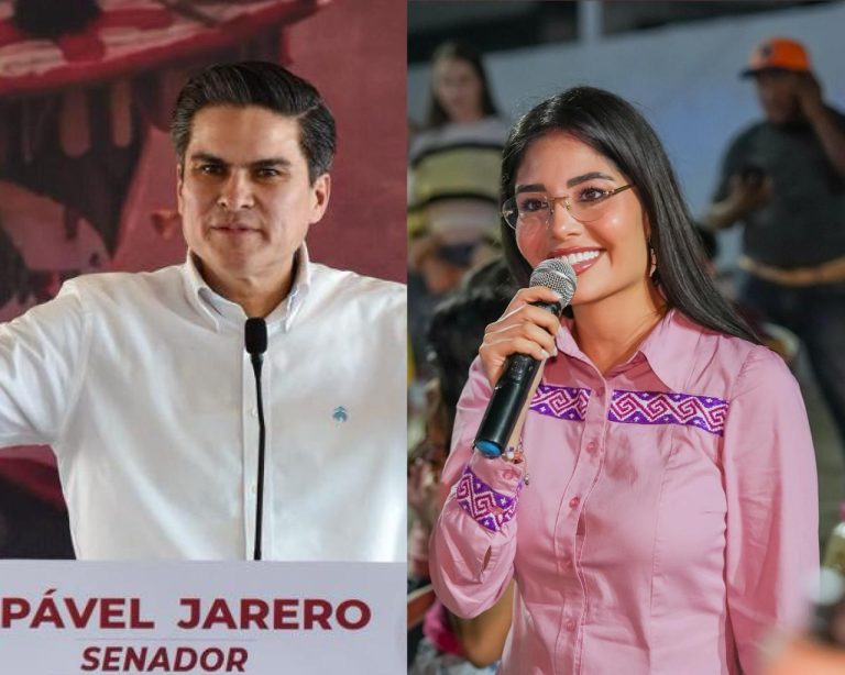 Empate técnico en Nayarit; crece el senador Pável Jarero , se estanca Geraldine Ponce.